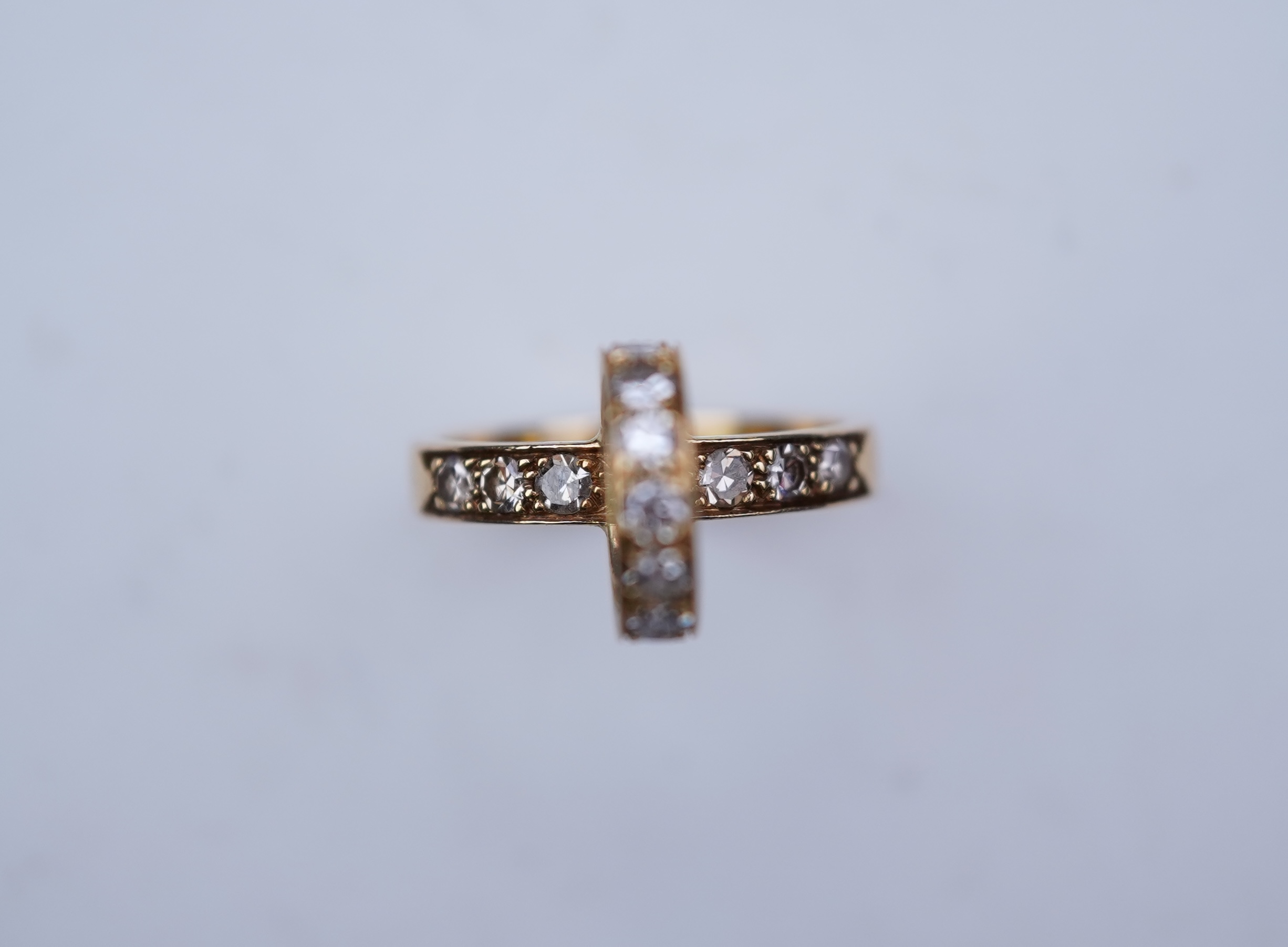 Andrew Grima, a diamond ring, circa 1970